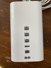 Apple AirPort Time Capsule 802.11ac A1470 router with power cord and UTP cable picture