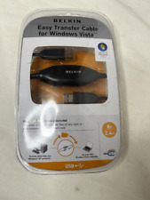 NEW Belkin Easy Transfer Cable for windows Vista 8ft including software picture