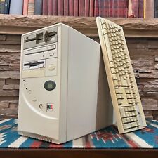Vintage Retro AT PC Tower - Pentium MMX 166 24MB 3.5 5.25