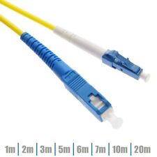 1-20M LC/UPC to SC/UPC Simplex Single Mode Fiber Optic Optical Patch Cable Cord picture