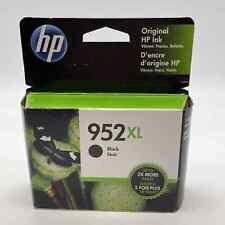 HP 952XL F6U19AN Black Ink Cartridge NEW GENUINE Officejet 8710 8210 exp2025 picture