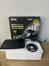 ASUS RT-N66R Dual-Band Wireless-N900 Gigabit Router Fast 150% Coverage Open Box picture