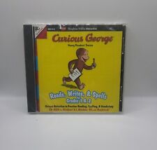 CURIOUS GEORGE READS, WRITES, & SPELLS GRADES 1 &2 FOR MAC/WINDOWS CD-ROM SEALED picture