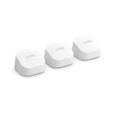 eero 6+ mesh Wi-Fi router | 1.0 Gbps Ethernet | Coverage up to 4,500 sqft 3 Pack picture