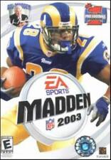 Madden NFL 2003 PC CD professional football simulation sports management game picture