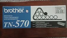 Brother TN-570 Genuine Toner Cartridge New Sealed  picture