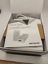 NETGEAR PLP 2000  Powerline Adapter 2000Mbps Pack Of 2 Open Box picture