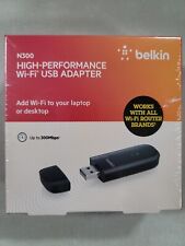 NEW Belkin N300 High Performance Wireless Wi-Fi USB Adapter   picture