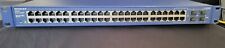 Netgear ProSafe 48 Port Smart Switch (GS748T) v3 with 4 x 1G SFP.  w cord&ears picture