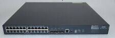 JC099A HP H3C A5800-24G-PoE Switch + rack ear + power cord USED picture