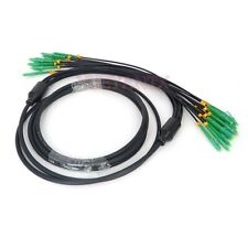 50M Outdoor LC APC SM 12 Strand Armored Field TPU Optic Patch Cord Fiber Cable picture