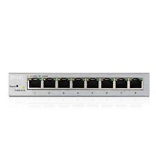 Zyxel 8 Port Gigabit Web Managed Switch | Plug & Play | Supports VLAN, QoS, IG picture