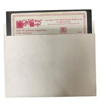 RETRO EXTREMELY RARE Defender of the Crown 5.25 Floppy Disk picture