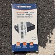 Intellinet Gigabit Ultra PoE Splitter with USB-C Output, 561693 picture