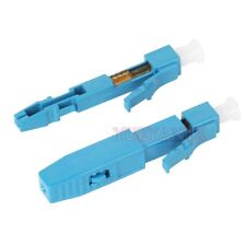 100pcs LC UPC FTTH Rapid Optical Fiber Connector SM 0.9mm Fast Connector picture