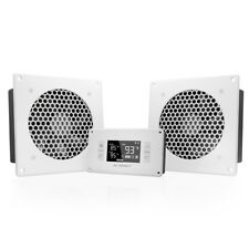 AIRPLATE T8 White Dual-Fan Cabinet Cooling 6