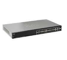 Cisco SF300-24P 24-Port Gigabit Managed Switch with PoE 1 Year Warranty picture