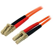 StarTech.com 1m Fiber Optic Cable - Multimode Duplex 50/125 - LSZH - LC/LC - OM2 picture