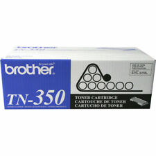 New GENUINE Sealed Brother TN350 2500 Pages Toner Cartridge - Black New picture