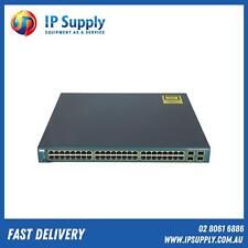 Cisco WS-C3560G-48PS-E 48 Port Gigabit PoE 4x SFP Switch IPS Image Latest IOS picture