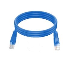 LOT OF 5 ICPCSJ07BL - ICC - PATCH CORD, CAT 5e MOLDED BOOT, 3 FT BLUE - NEW picture