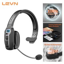 LEVN Wireless Headset For Trucker Bluetooth Headset With Mic AI Noise Cancelling picture