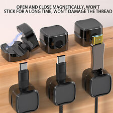 12PCS Magnetic Cable Management Clips Phone Electric Charging Cord Holder Hot picture