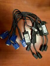 Lot of 5 Dell OUF366 - KVM Switch System Interface Adapter Cable; Refurbished picture