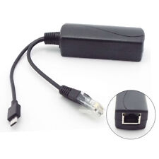 48V to 5V POE Splitter Over Ethernet Adapter Micro USB Plug for Raspberry Pi picture