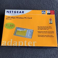 Netgear WG511T 108 MBPS Wireless PC Card Adapter - OPEN BOX picture