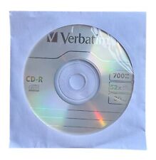Verbatim CD-R Blank Discs with Sleeve 52x 700MB 80min Media Disc Choose Lot Qty picture