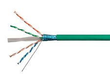 Monoprice Cat6A Ethernet Bulk Cable 500ft Green, 550Mhz, F/UTP, CMR, 10G, 23AWG picture