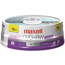 Maxell DVD+RW 4x Rewritable, 15-Pack Spindle picture