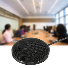 Microphone Omnidirectional Plug Play Sensitive Condenser Microphone Black picture