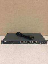 SMC Networks Switch Smcgs24c- Smart 24 Ports Managed Switch W/Rack Ears WORKING picture