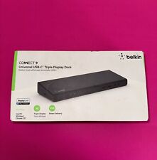BELKIN Connect Universal USB-C Triple Display Dock  NEW SEALED picture