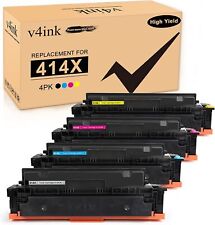 V4ink 4x 414X Toner (With Chip) for HP Color Laserjet Pro M454 M454dw M479fdw picture