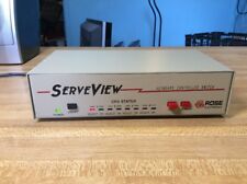 Serveview Rose Electronics Keyboard Controlled Switch 4-Port KVM SV-4U Tested picture