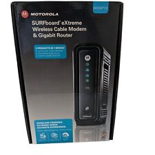 Motorola SBG6580-G228 SURFboard Black 4 LAN Ports DOCSIS3.0 Wi-Fi Modem & Router picture