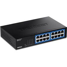 TRENDnet 16-Port Gigabit Desktop Switch, TEG-S17D, 16 x Gigabit RJ-45 Ports, 3 picture