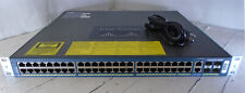 Cisco WS-C4948-S V06 48 Port Gigabit Ethernet Switch 4-Port SFP w/ Dual PSU picture