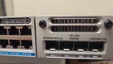Cisco WS-C3850-12X48U-L 3850 12 MGIG+36 GIG UPOE LAN Base Switch NM-2-10G 2x1100 picture