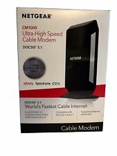 NETGEAR CM1000 Ultra High Speed Cable Modem Ethernet New Open Box picture