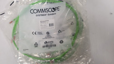 Lot of 5 Commscope Systimax 5FT Ethernet U/UTP Modular Patch Cords GS8E-GN-5FT picture