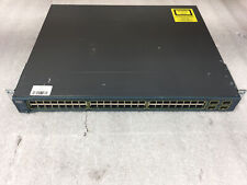 Cisco Catalyst 3560 48 Port Managed PoE Switch WS-C3560-48PS-S V04, w/ Rack Ears picture