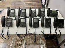 LOT OF 10 - Polycom Phones - VVX 410 & 401 Soundpoint IP550 IP VOIP 8x8 Great picture