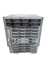 Cisco C9400 Switch C9410R 2x C9400-SUP-1XL (1) C9400-LC-48UX (7x) C9400-LC-48U picture