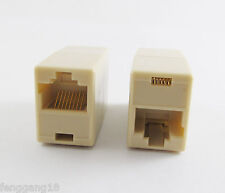 10x RJ45 CAT5 Network Cable Line Connector Adapter Extender Plug Coupler Joiner picture