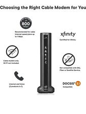 ARRIS T25 DOCSIS 3.1 GIG  CABLE MODEM-XFINITY INTERNET & VOICE  FAST SHIPPING‼️ picture