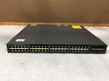 Cisco Catalyst WS-C3650-48PS-L 48-Port PoE Ethernet Network Switch w/ 4X1G Mod. picture